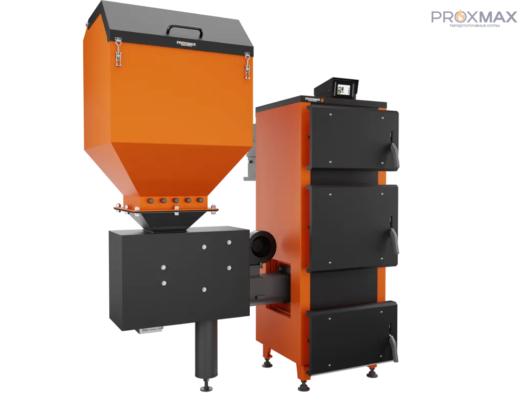 Котел отопления на твердом топливе PROXMAX PELLET 32 KW 346L