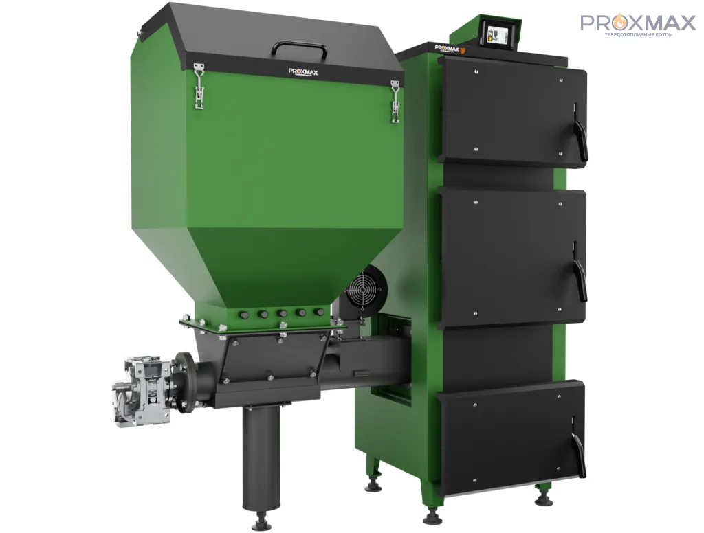 Котел отопления на твердом топливе PROXMAX 16 KW 246L